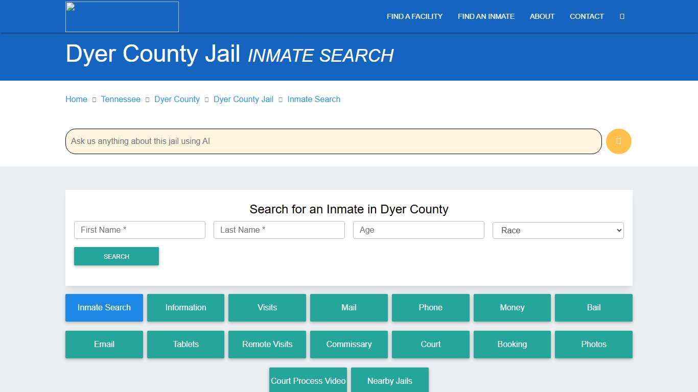 Dyer County Inmate Search & Roster Find Inmates TN