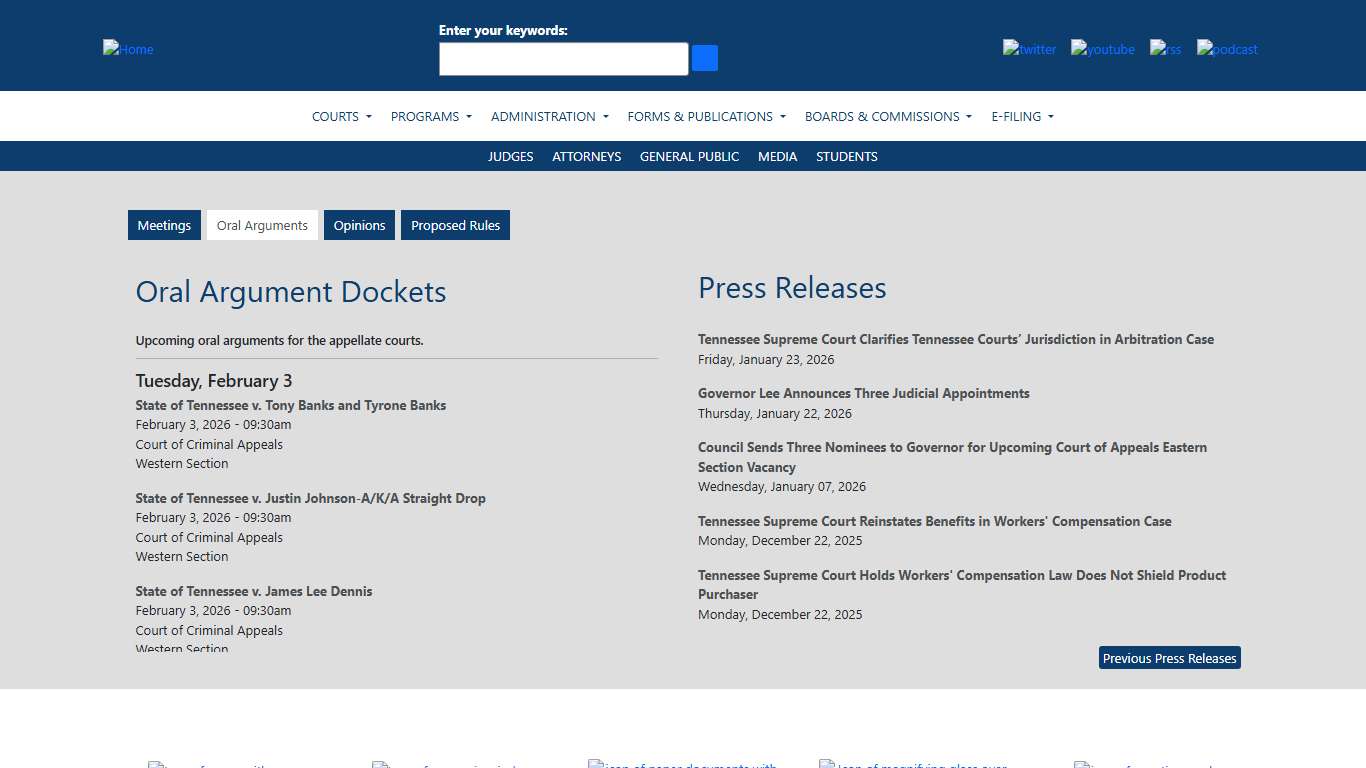 ... Tennessee Administrative Office of the Courts